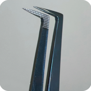Pinza profesional III 90° Mega volumen NEGRO N#8