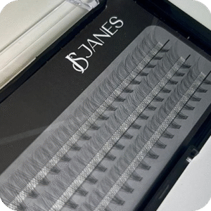 Pestañas por Punto 10D Curva DD 14 mm – Fibra de Seda Lash Janes
