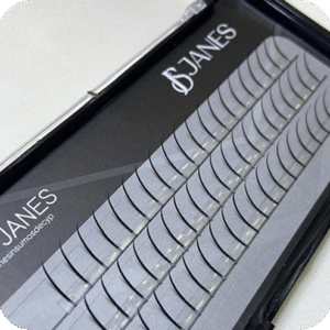 Pestañas por Punto Espiga Kylie Lash Janes D , 14mm Pestañas de punto Fibra de seda