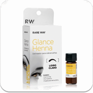 HENNA GLANCE "LOIRO CLARO" PARA CEJAS DELICADAS