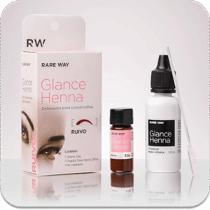 HENNA GLANCE "RUIVO" PARA CEJAS CON ESTILO