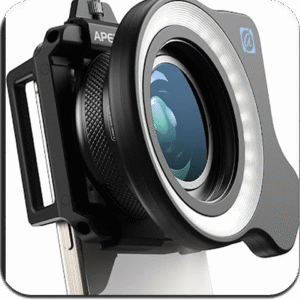 Lente Macro Profesional (con luz incorporada)